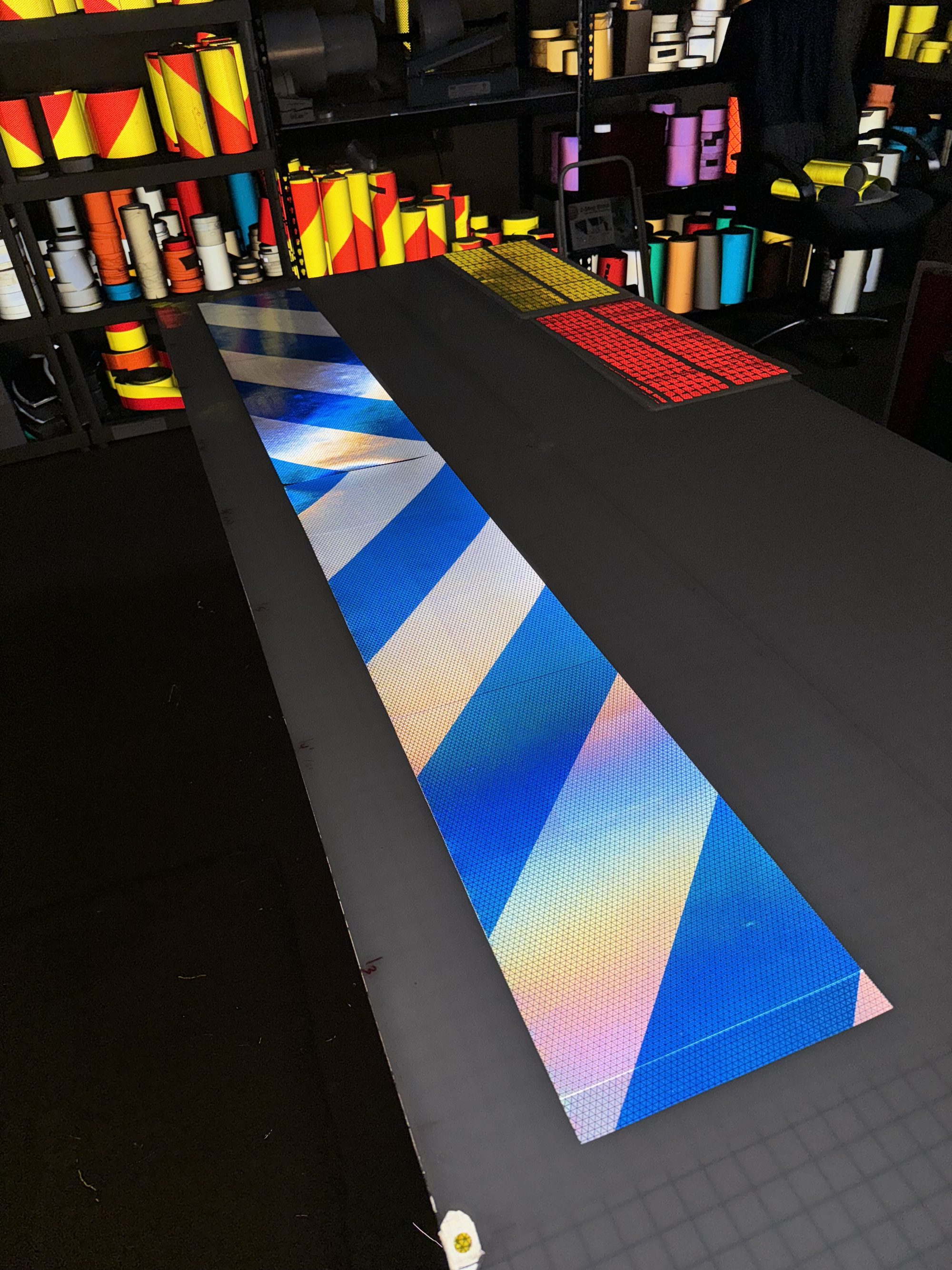 Printed Retro Reflective Chevron Solutions – Reflective Chevron Panels